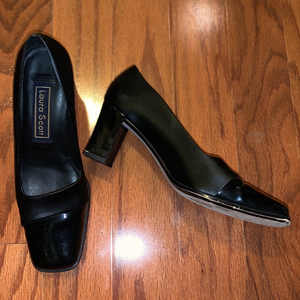 Laura Scott LUPE Black Pumps 6.5M